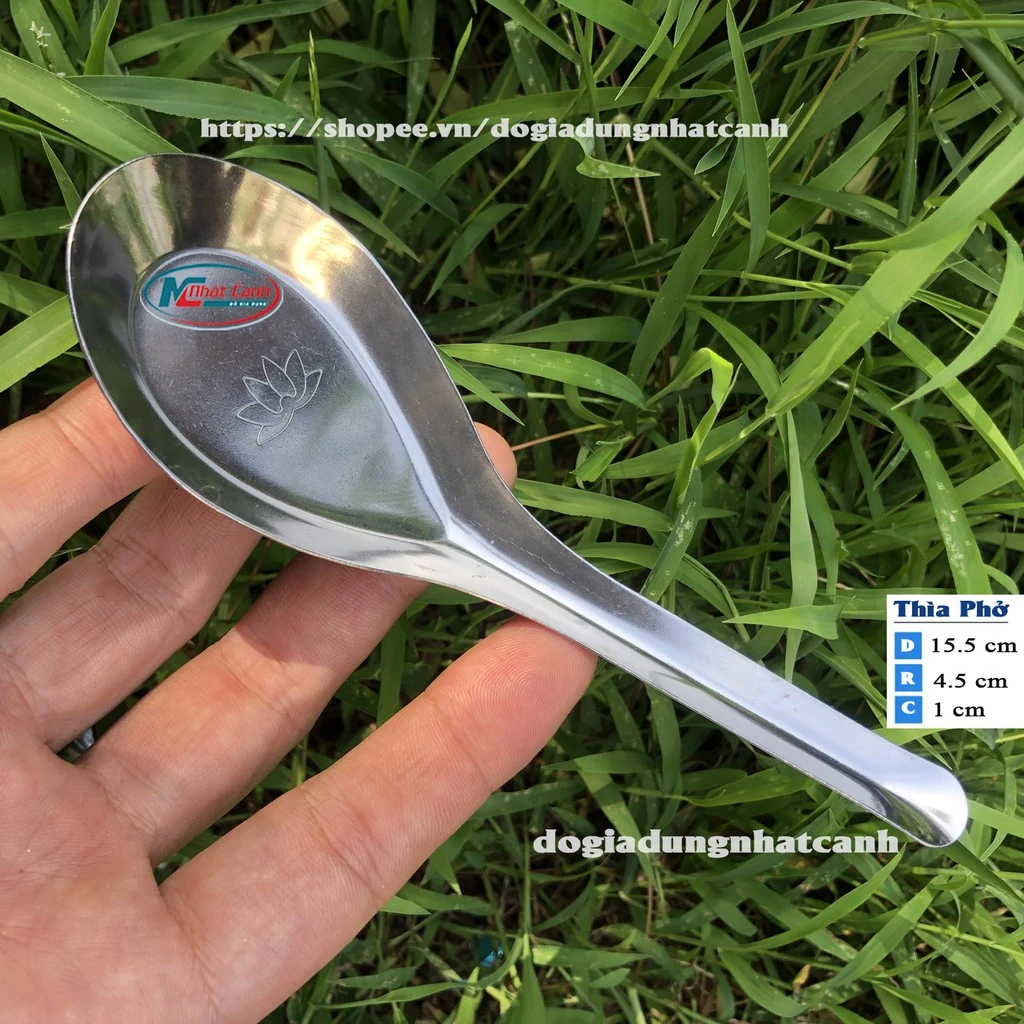 Thìa ăn phở, ăn súp, thìa ăn cơm inox tiện dụng - 2