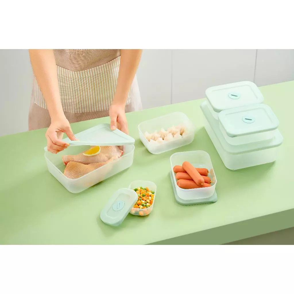 COMBO 7 hộp thực phẩm trữ đông Inochi 290ml (4 hộp), 900ml (2 hộp), 3600ml - 5