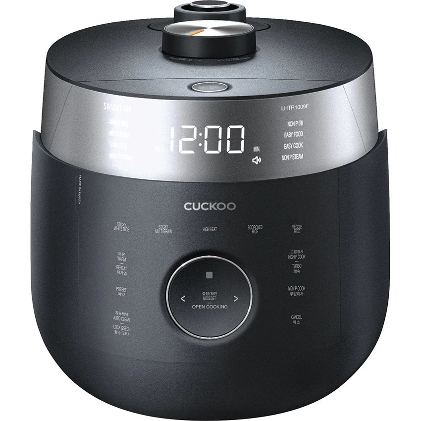 Nồi Cơm Điện Cuckoo CRP-LHTR1009F/BKSIVNCV Màu Đen Dung Tích 1.8L - Bảo Hành Chính Hãng 24 Tháng
