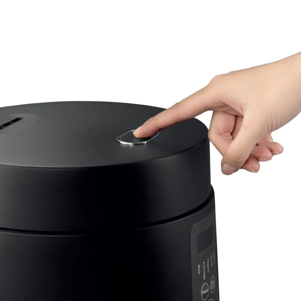 Nồi cơm điện Lock&Lock Compact Rice Cooker 1.2L màu đen EJR346BLK - 2