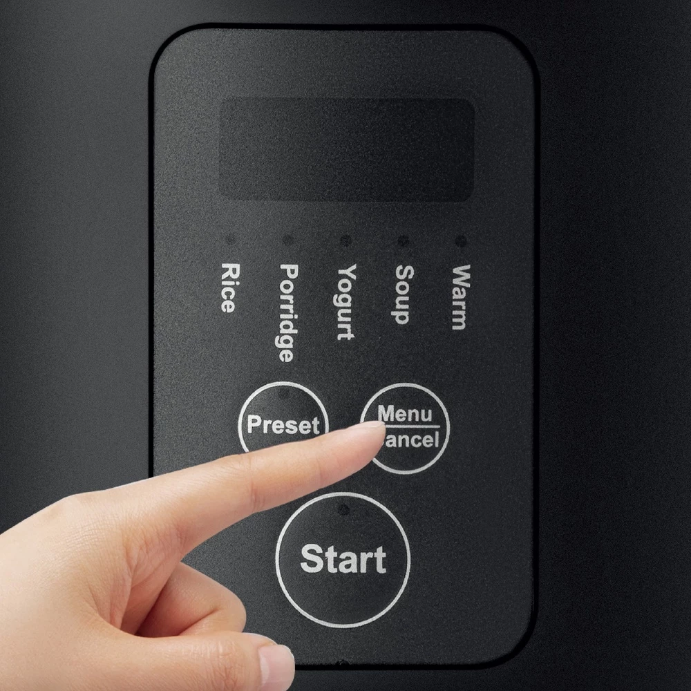 Nồi cơm điện Lock&Lock Compact Rice Cooker 1.2L màu đen EJR346BLK - 4
