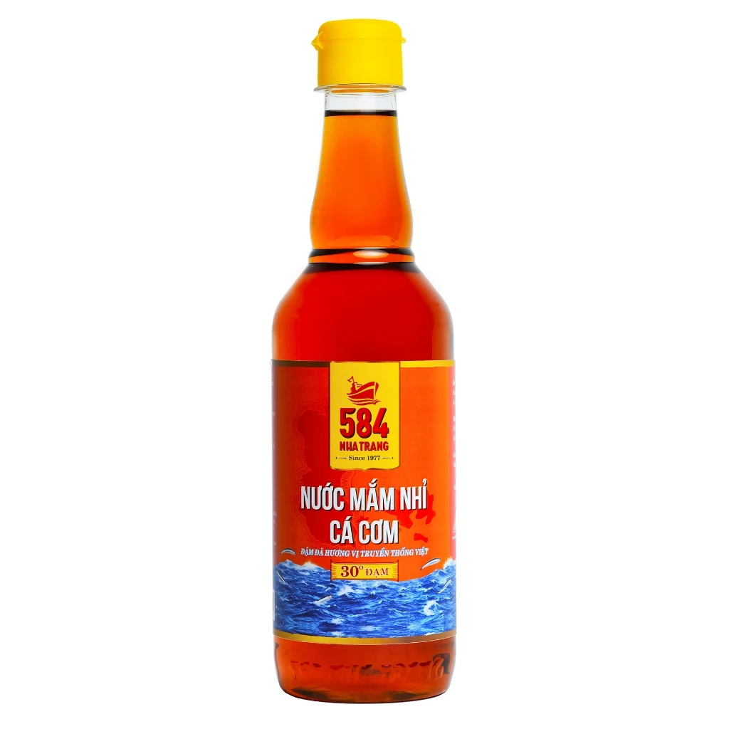 Nước Mắm 584 Nha Trang 30 Độ Đạm - Nước Mắm Truyền Thống Chai Nhựa 500ml N0530-6 [THÙNG 6 CHAI] - 3