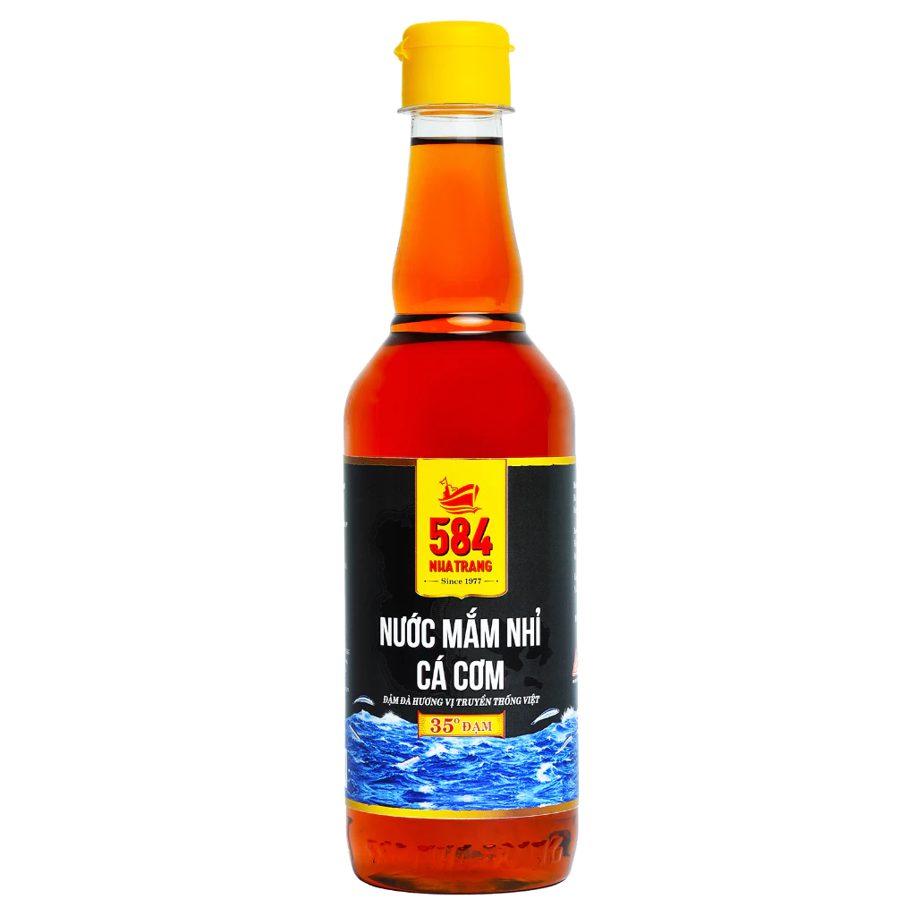 Nước Mắm 584 Nha Trang 35 Độ Đạm - Nước Mắm Truyền Thống Chai Nhựa 500ml, N0535-2 [COMBO 2 CHAI] - 4