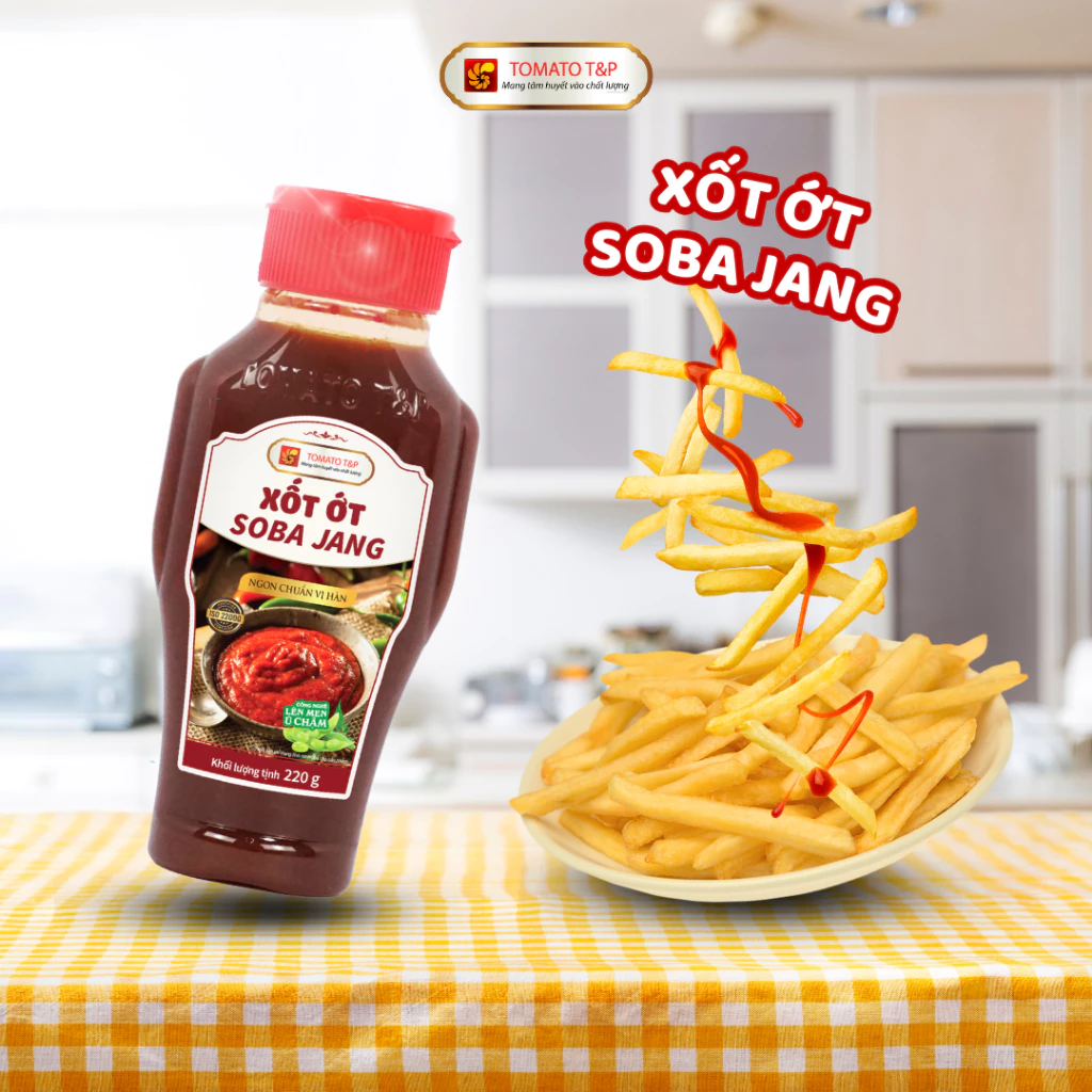 Tương ớt Hàn Quốc Soba Jang, tương chấm thịt nướng Bulgogi, nấu tokbokki - TOMATO T&P