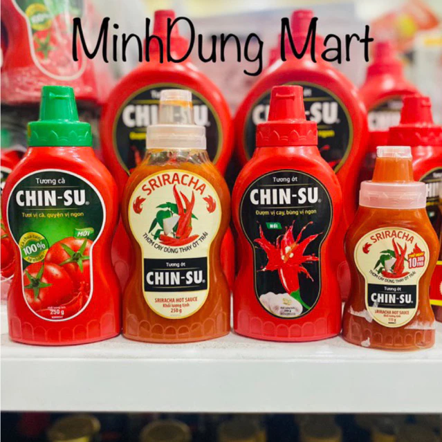 Tương ớt/tương cà Chin-su 250g