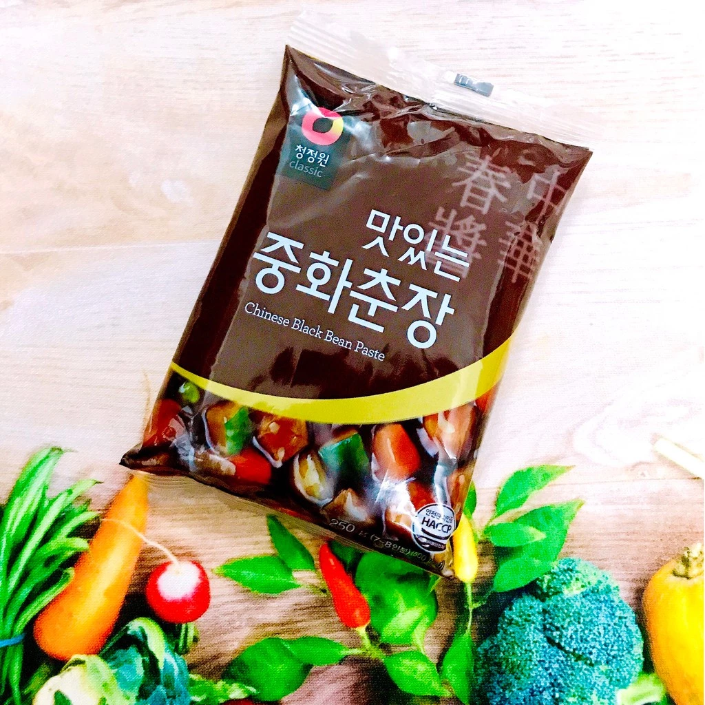 Sốt tương đen Hàn Quốc nấu mì tương đen gói 250G