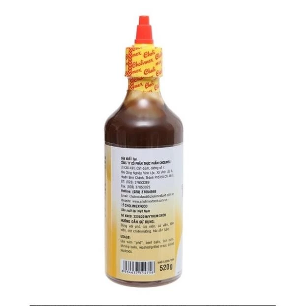 LỐC 6 CHAI TƯƠNG ĐEN CHOLIMEX 520G - TƯƠNG ĐẬU NÀNH NGUYÊN CHẤT - 3