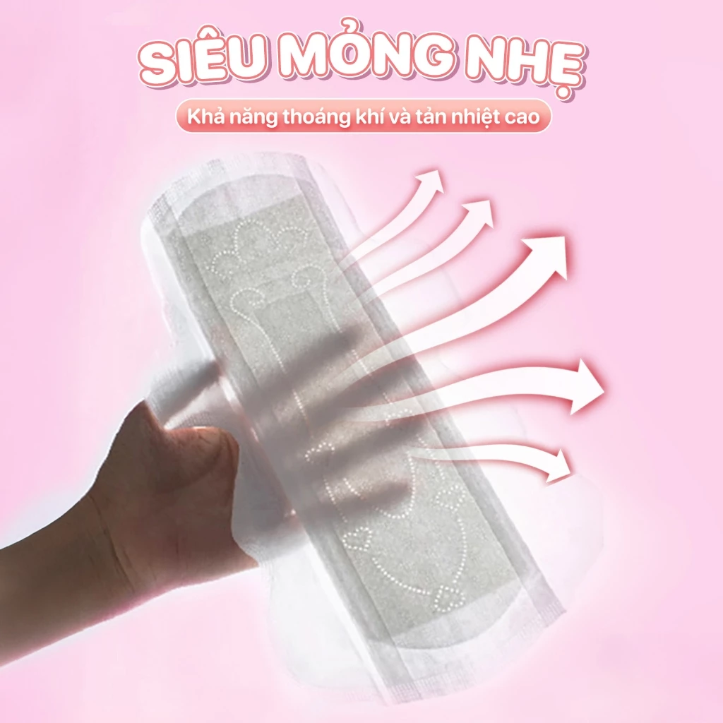 [Combo 3 Chu Kỳ] Băng Vệ Sinh TopGia An Tâm Chu Kỳ Dài, Siêu Mềm Mại, Thấm Hút Tốt, Chống Tràn Ngược - 5