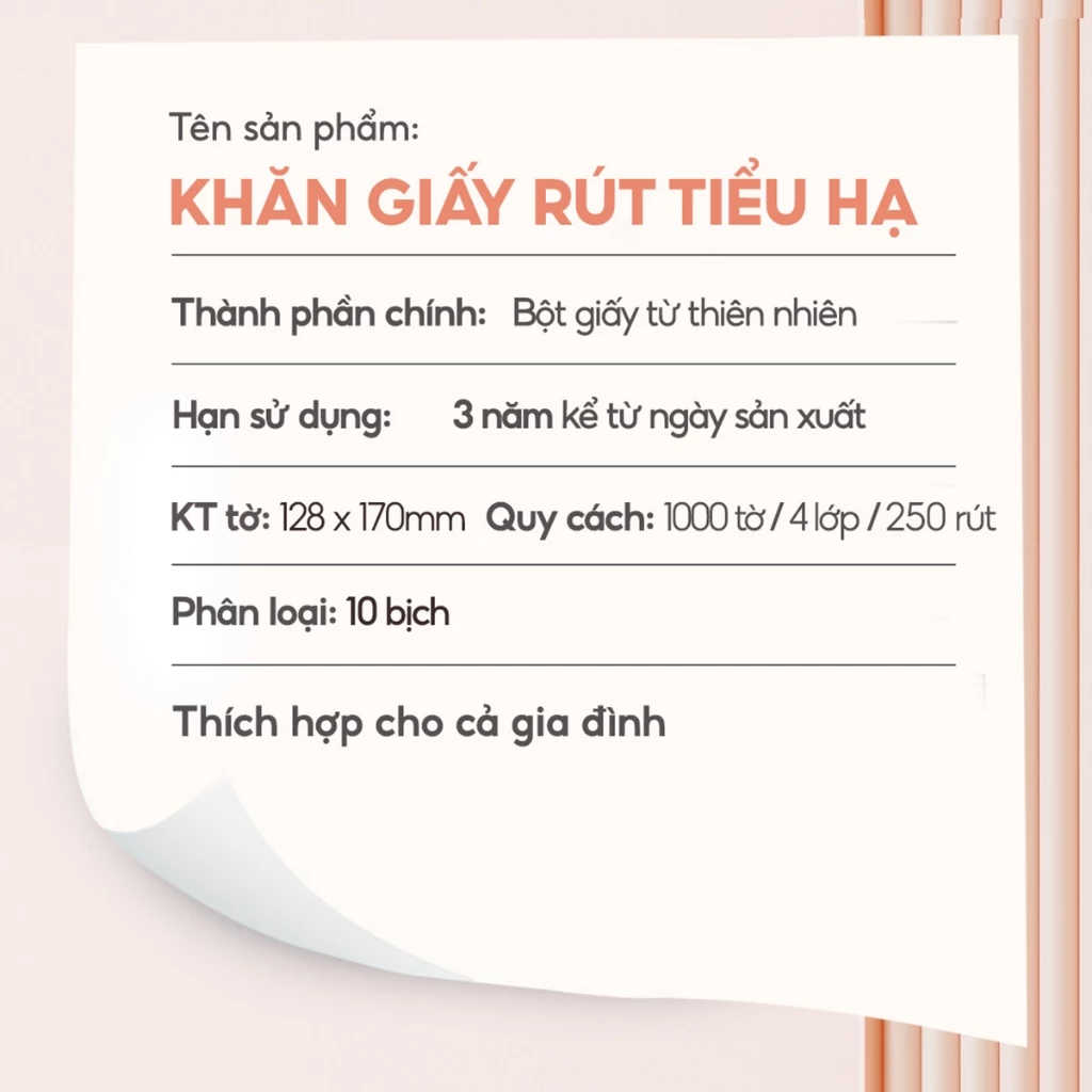 Combo thùng 30 gói giấy ăn 3 màu và thùng 6 bịch rút đáy tiểu hạ Topgia, tiết kiệm, tiện lợi - 5