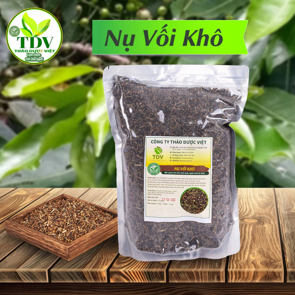 Nụ vối Thái Bình khô nguyên chất ổn định đường huyết - hàng công ty Thảo Dược Việt