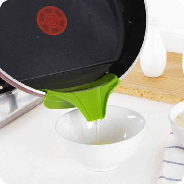 [HÀNG CÓ SẴN] Miếng silicon rót nước từ nồi gắn nồi giúp đổ canh súp chống tràn - 5