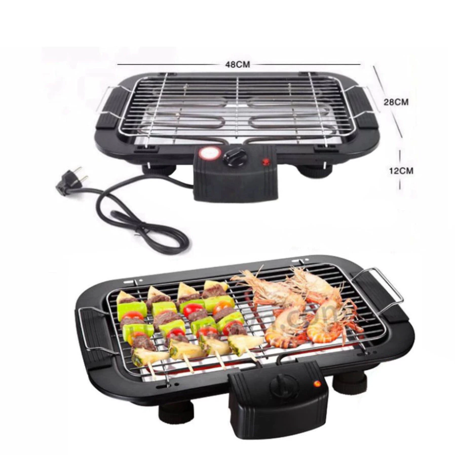 Bếp Nướng Điện Không Khói Electric 2000W Thiết Kế 5 Mức Nhiệt Dễ Dàng Sử Dụng Tại Nhà - 2