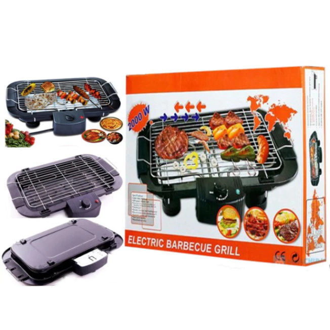 Bếp Nướng Điện Không Khói Electric 2000W Thiết Kế 5 Mức Nhiệt Dễ Dàng Sử Dụng Tại Nhà - 5