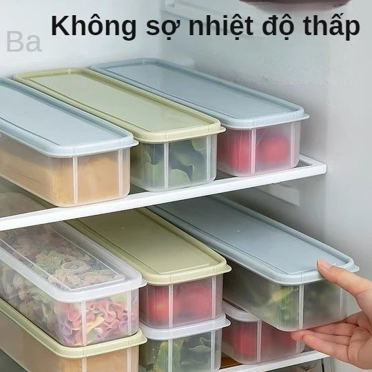 Hộp nhựa đựng thực phẩm, hộp bảo quản rau, củ, quả trong tủ lạnh có nắp, giữ thực phẩm luôn tươi mới ND1
