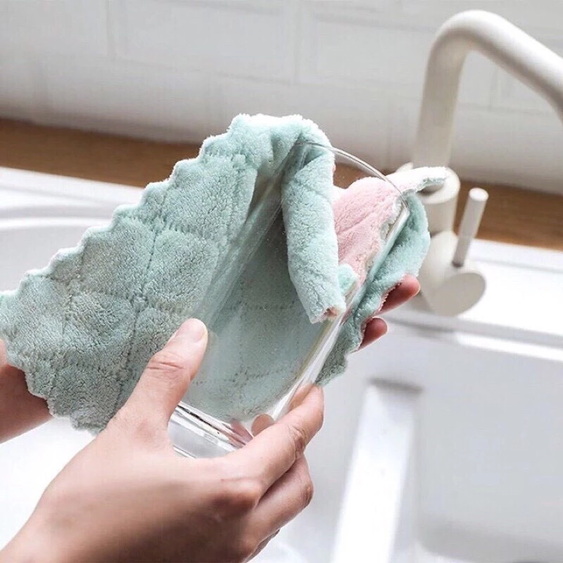 Khăn Lau Bếp Đa Năng 2 Mặt Siêu Tiện Lợi (1 Chiếc) - Siêu Thị Tiện Ích - 4